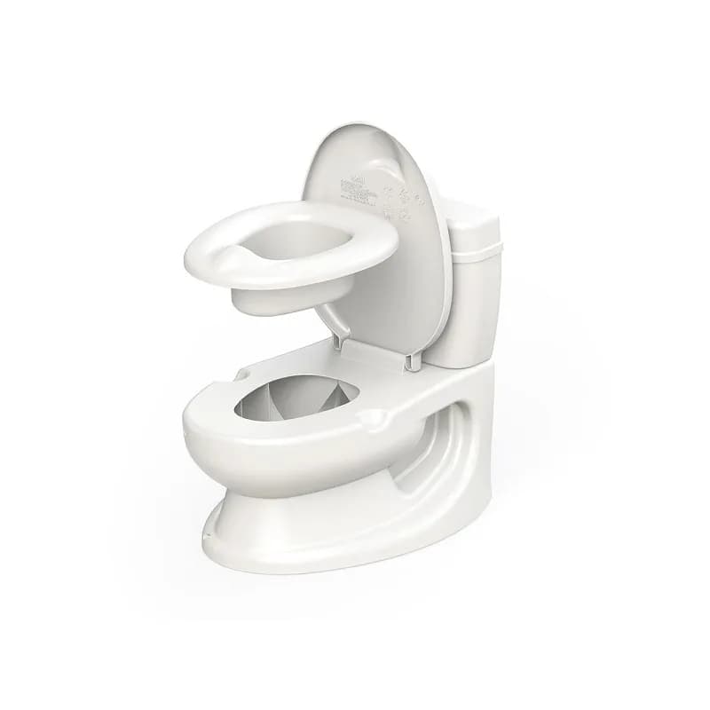 Olita tip WC, cu sunet, alb, 28x39x38cm - Dolu — miniatură