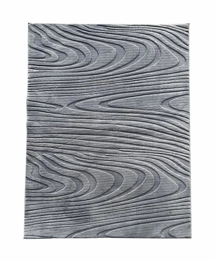Covor, model in relief,Wave, 160x230 Gri