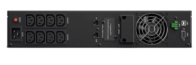 UPS CYBER POWER Online dubla conversie cu Sinusoida Pura, rack 2U, 2000VA/1800W Rack/Tower 2U 8x IEC C13, "OLS2000ERT2U" — miniatură