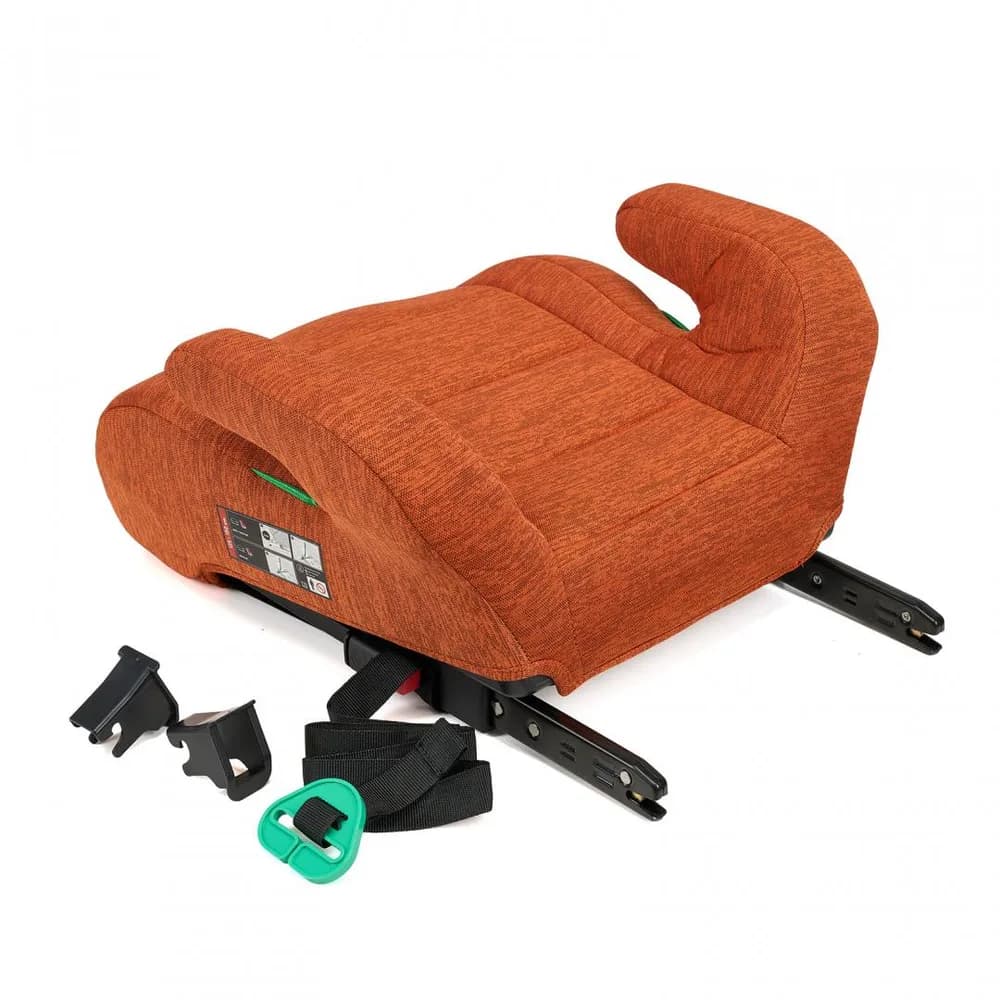 Inaltator auto U-Grow, 125-150 R129 cu isofix, caramiziu — miniatură