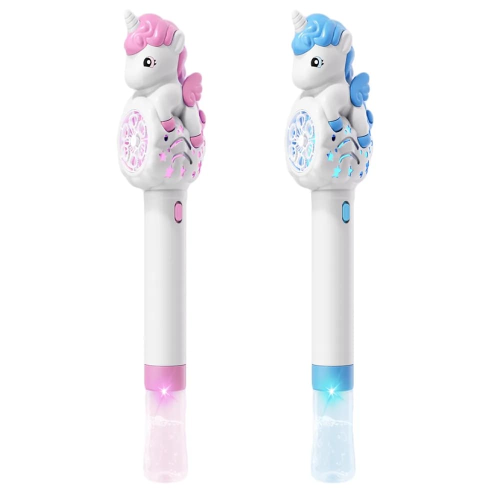 Baloane de sapun, cu baterii, Unicorn — miniatură