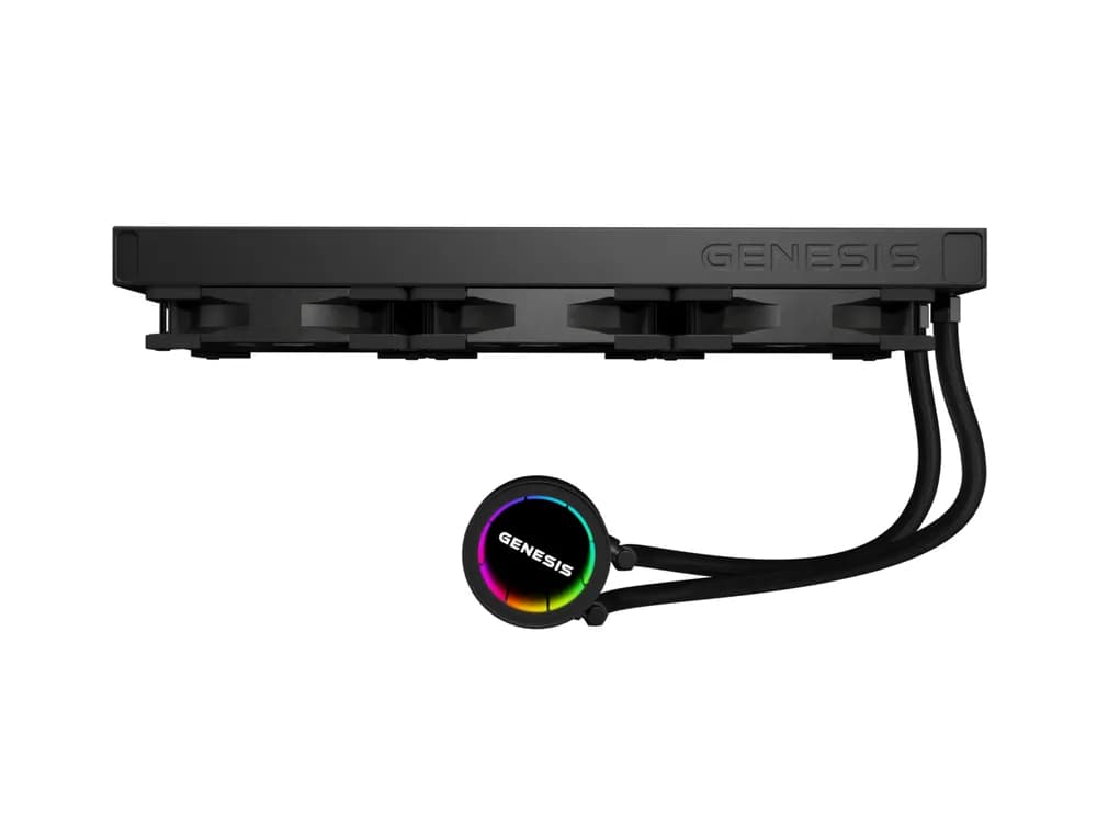 Cooler Procesor GENESIS HYDRIA 360, Lichid, 3 ventilatoare, aRGB — miniatură