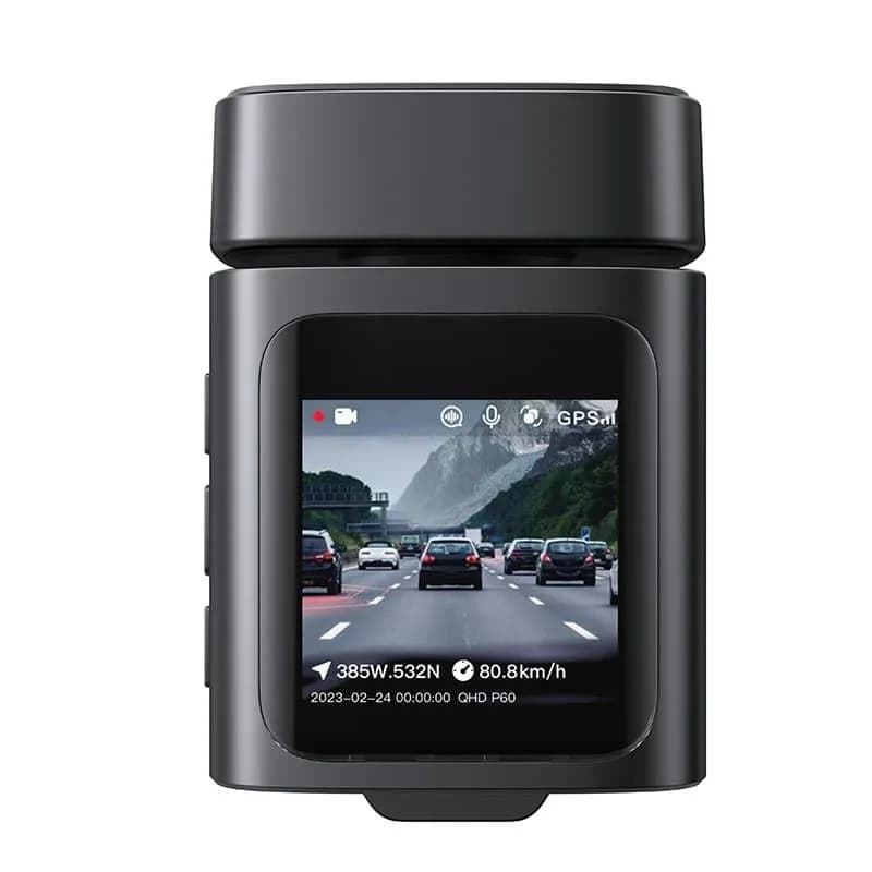 CAMERA DASHCAM Baseus PrimeTrip VD1 Pro, 4K 1080P, acumulator integrat Incarcare solara, unghi pana la 170 grade, negru "C0119804" - 6942521200252 — miniatură