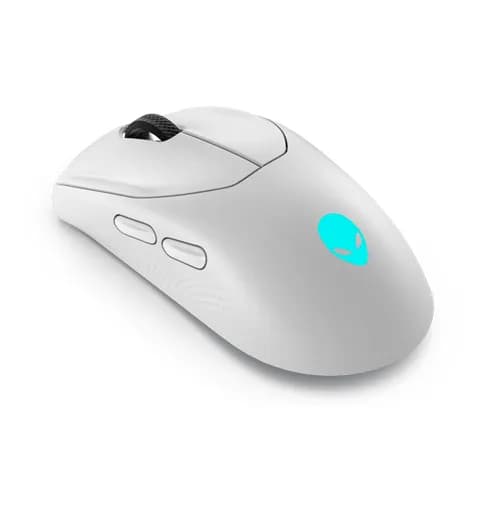 Mouse Gaming Wireless Dell AW720M, 26000 dpi, Lunar Light — miniatură