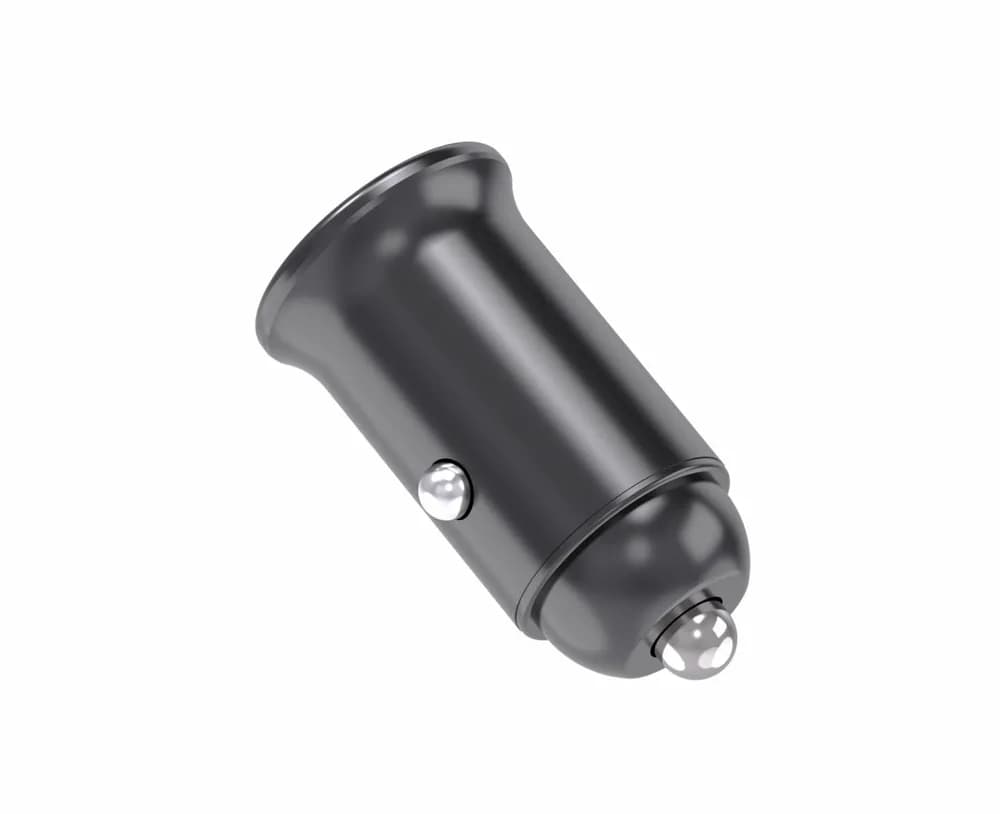 INCARCATOR AUTO SERIOUX 60W 12V, Alimentator/încărcător auto cu USB, Ieșire USB-C & USB-A — miniatură