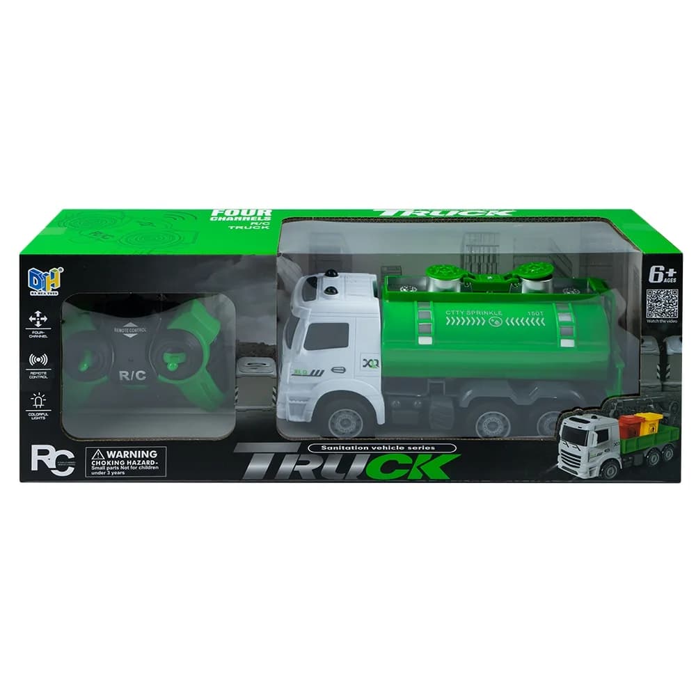 Camion-cisterna cu RC — miniatură