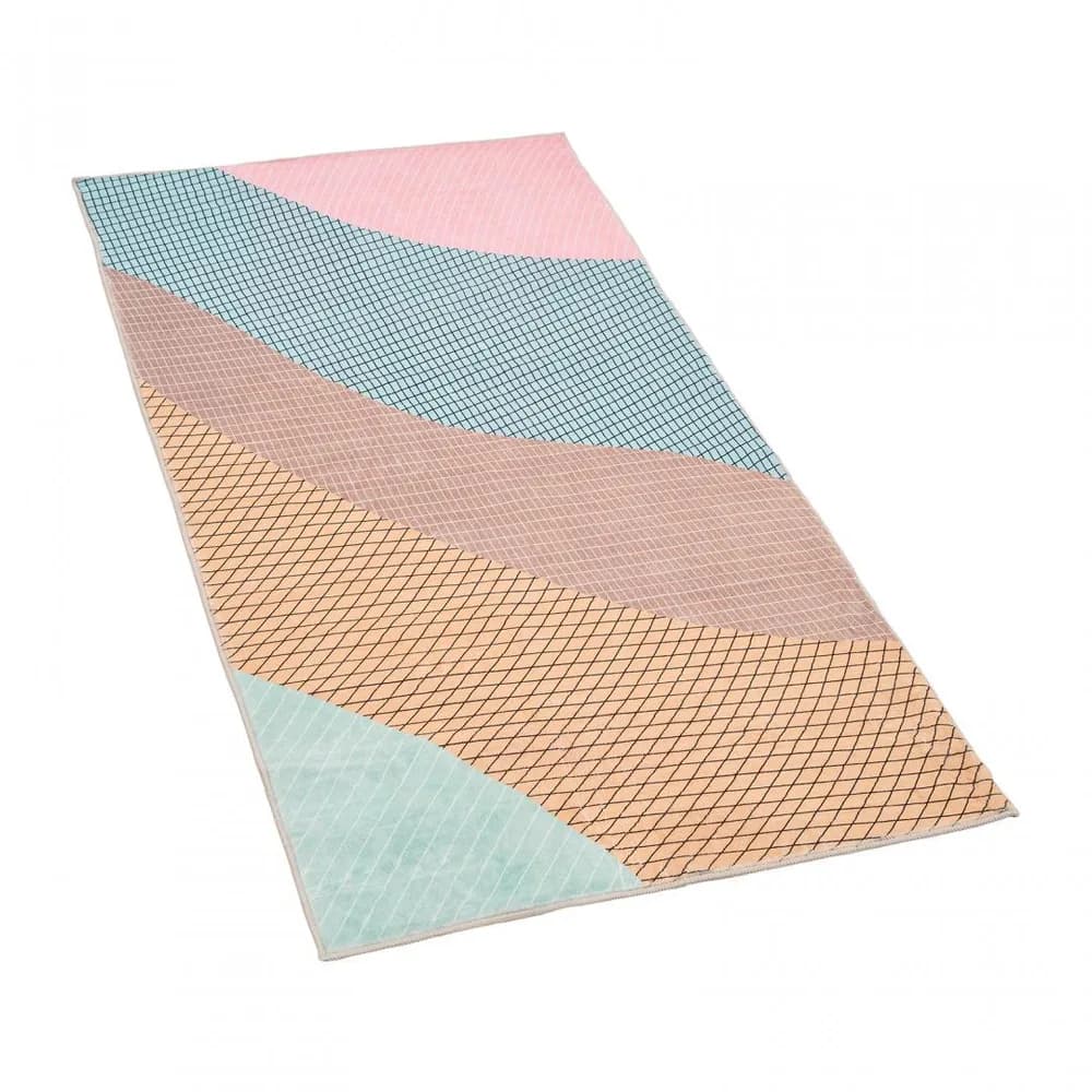 Covor printat, RAINBOW 70x140 cm, lavabil cu spate antialunecare, inaltime fir 3mm — miniatură
