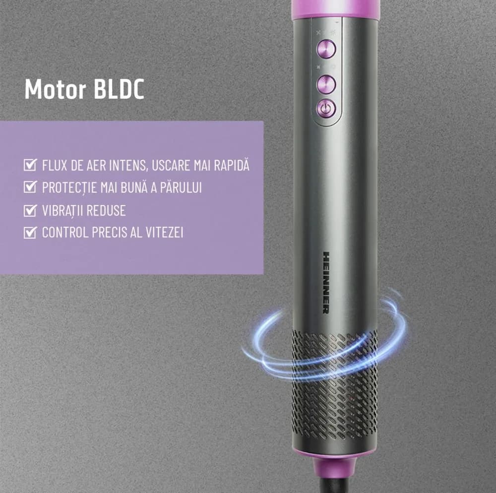 APARAT DE COAFAT PROFESIONAL HEINNER HAS-Y15BLDC-GY6 — miniatură