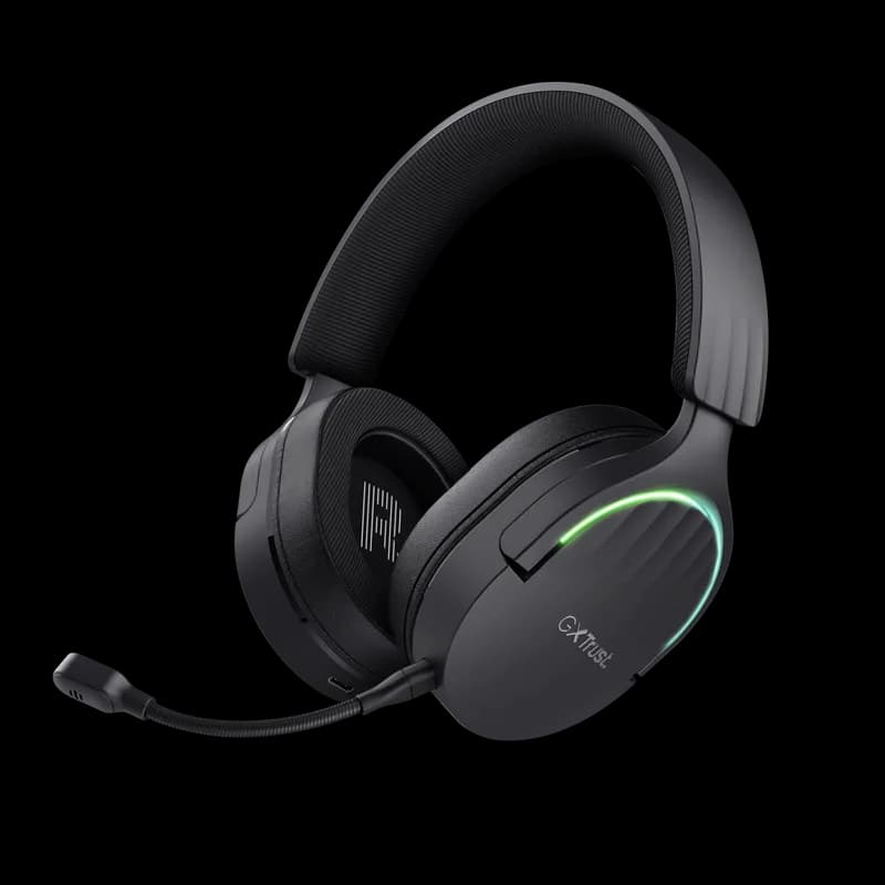 Casti Gaming Head-band TRUST GXT 491 Fayzo, Wireless/Wired, Negru