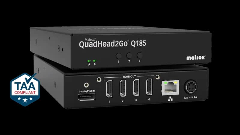 QuadHead2Go Q185 Appliance