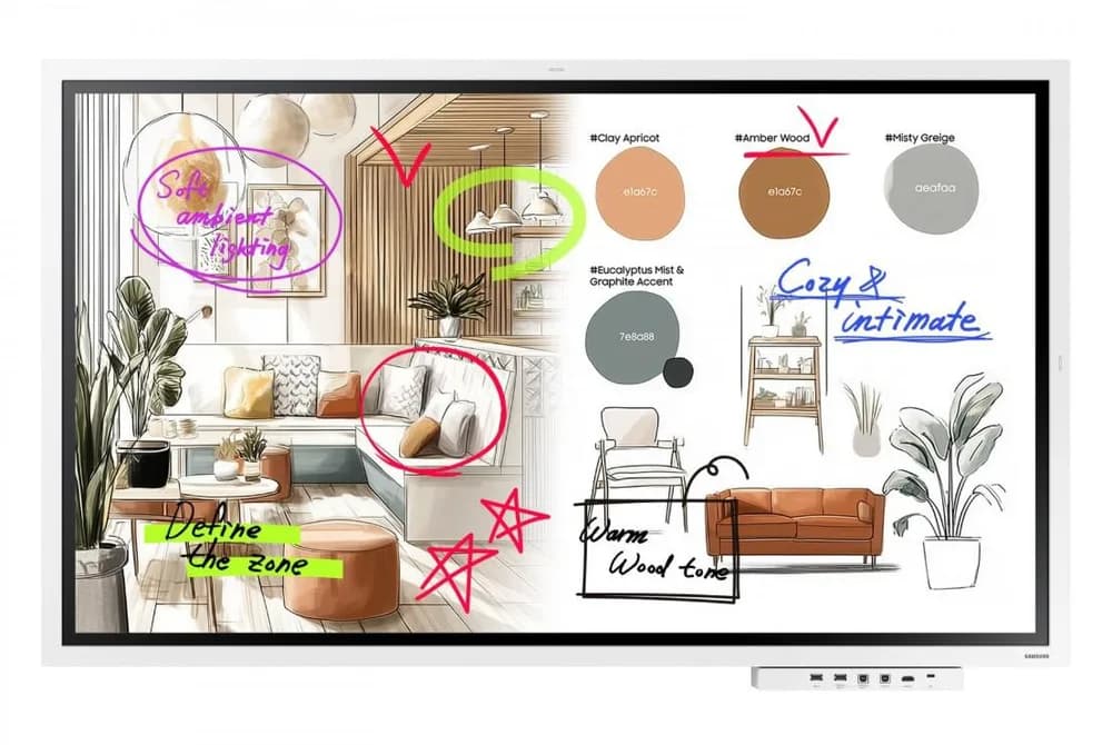 Tabla interactiva SAMSUNG LH55WMFWBGCXEN — miniatură