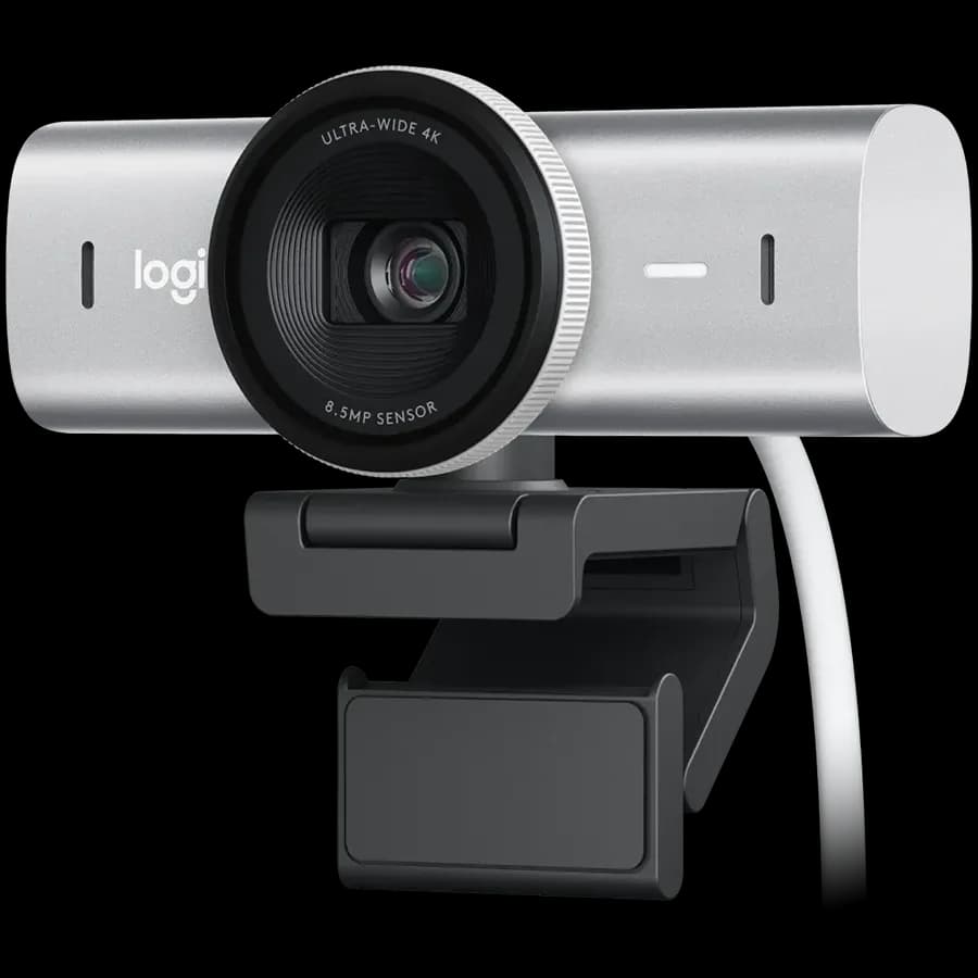 LOGITECH MX Brio 4K Ultra HD Webcam - PALE GREY - 2.4GHZ - EMEA28-935 - B2C "960-001554"