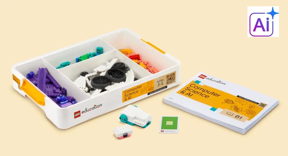45521 LEGO® Education Computer Science & AI Kit 3-5, 4 elevi, 8 ani +