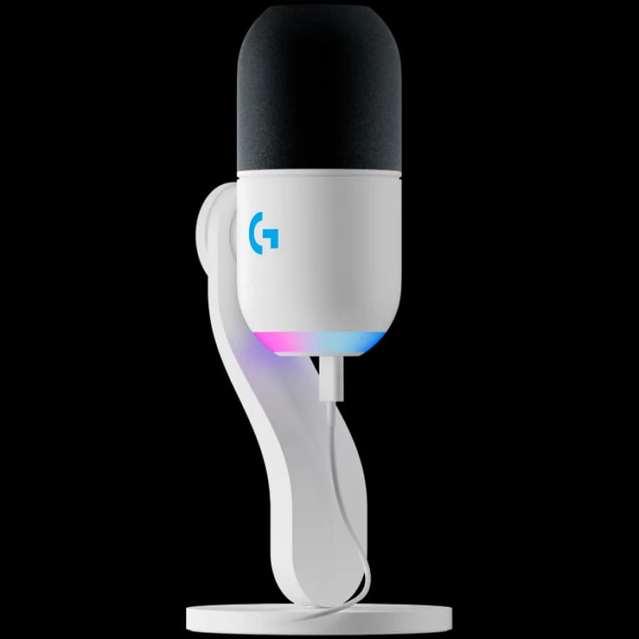 LOGITECH G Yeti GX RGB Gaming Microphone - LIGHTSYNC - OFF WHITE - USB "988-000576"
