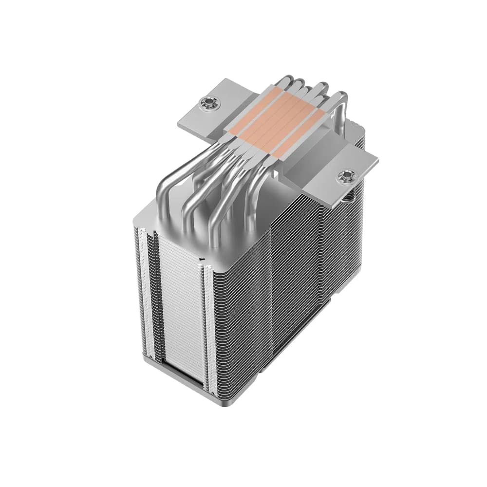 COOLER DeepCool "AG600 ARGB" skt. Intel si AMD, racire cu aer, vent. 120mm, 500 - 2200 RPM, 6 heatpipes, inaltime 150mm, iluminare ARGB,"R-AG600-BKAMMG2-G" — miniatură