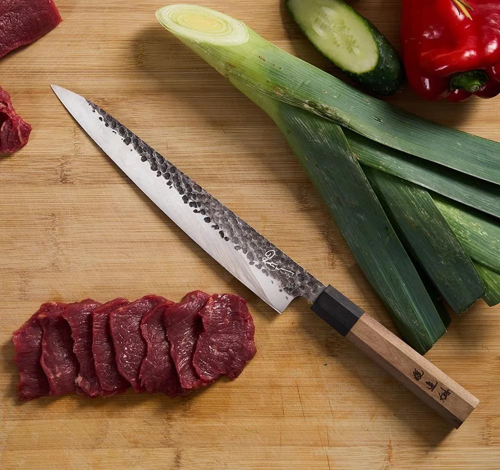 CUTIT SASHIMI 24 CM, RIKITO WATANABE, SAMURAI GOURMET, COOKING BY HEINNER — miniatură