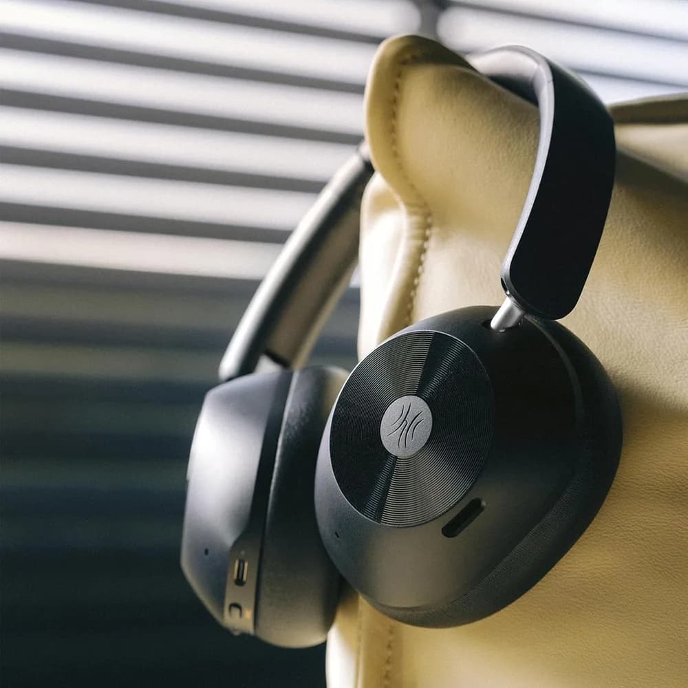 Casti OneOdio "A5", Over-Ear, utilizare multimedia, Bluetooth 5.4 | fir Jack 3.5mm, multi-point connection, hybrid ANC, pana la 75 de ore, pliabile, difuzor 40mm, negru, "A5-Black" — miniatură