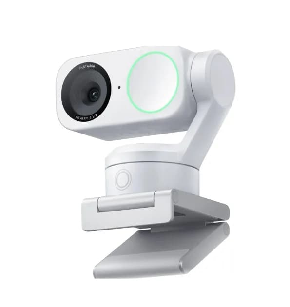 Webcam Insta360 Link 2, 4K, 2 mics, speaker, Ai - Face Tracking, noise cancelling, alb, Model : CINSABNB, SKU : LINK210