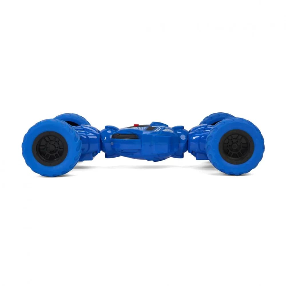 MASINA OFF-ROAD CU LUMINI SI SUNETE, MOMKI, ALBASTRU — miniatură