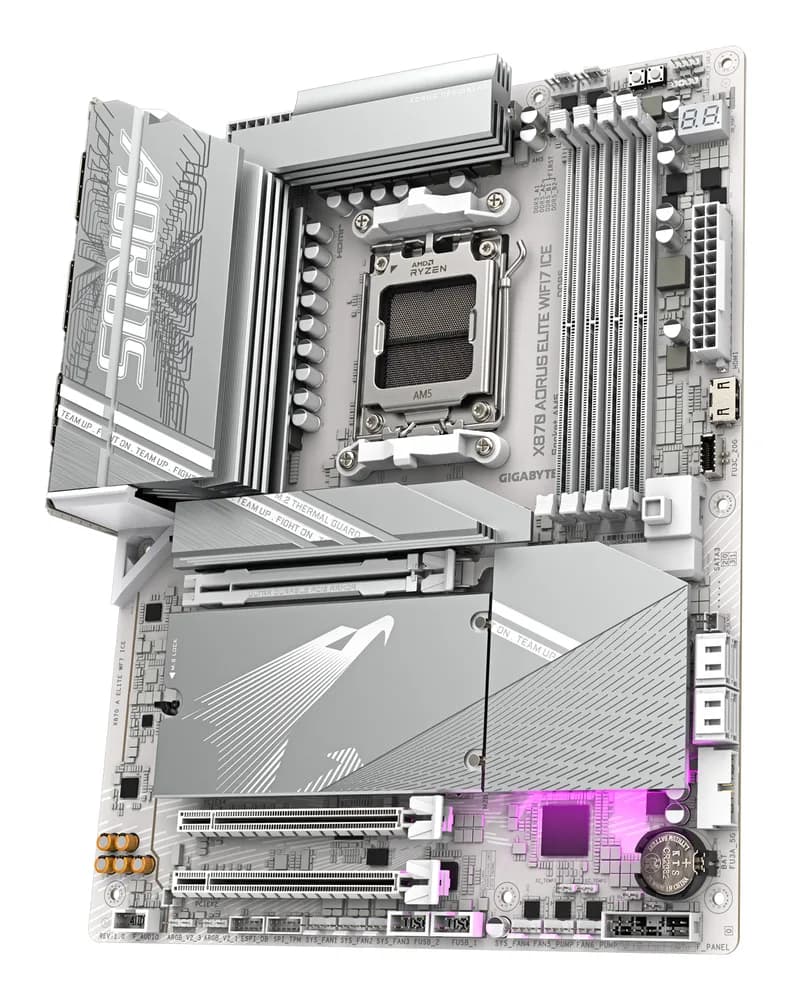 X870 AORUS ELITE WIFI7 ICE "X870 AORUS ELITE WIFI7 ICE" — miniatură