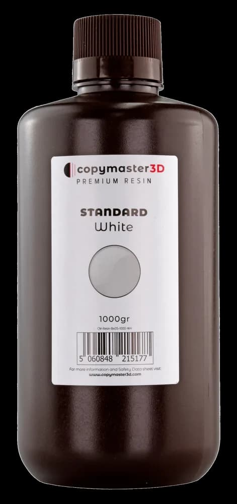 Rășină 3D Copymaster3D Standard UV – 1 kg – White