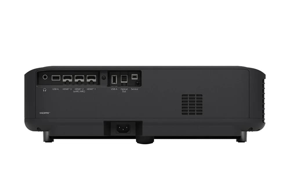PROJECTOR EPSON EH-LS670B Metallic Black, short throw, 3600 Lumeni, Rezolutie: 4K PRO-UHD, Aspect ratio: 16:9, Contrast: 5.000.000 : 1, Sursa de lumina: Laser, Durata viata sursa lumina: 20.000h, Refresh rate: 192 Hz - 240 Hz, Suport HDR, până la 1,07 miliarde culori, Dimensiuni ecran proiectie — miniatură