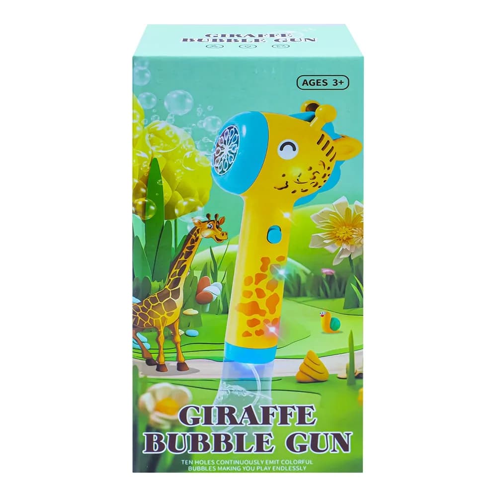 Pistol baloane de sapun, Girafa, cu baterii — miniatură