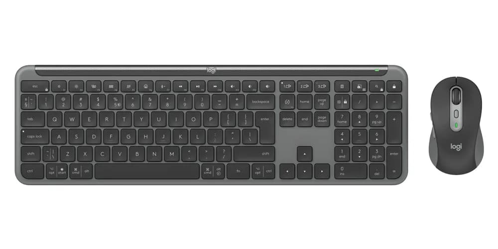 LOGITECH Signature Slim Combo MK950 for Business - GRAPHITE - US INTL - 2.4GHZ/BT - INTNL-973 "920-012508" — miniatură