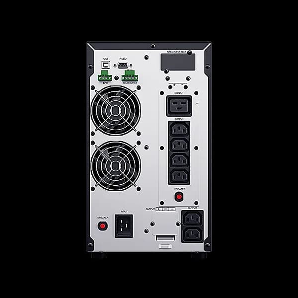 UPS CYBER POWER Online dubla conversie cu Sinusoida Pura, tower, 3000VA/2700W LCD PFC, 6xIEC C13 + 1xIEC C19, Power SNMP Slot, "OLS3000EA" — miniatură