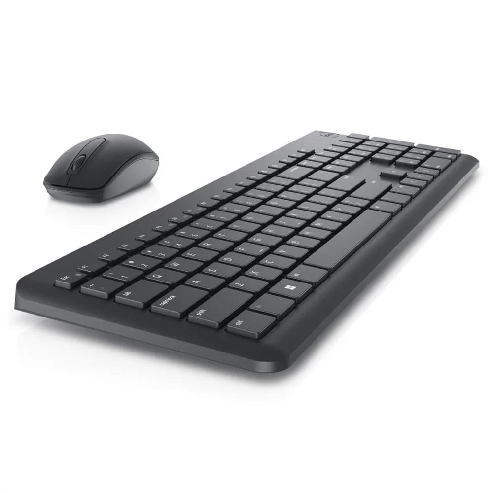 Kit Wireless tastatura si mouse Dell KM3322W, taste numerice, Negru — miniatură