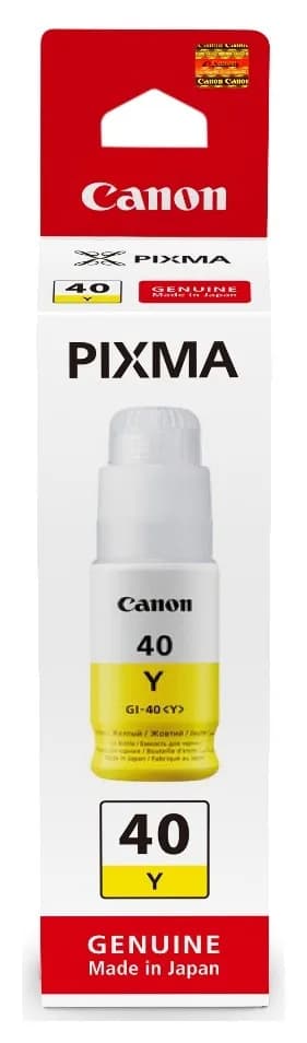 Cartus Cerneala Original Canon Yellow, GI-40Y, pentru G6040|G5042, 7.7K, "3402C001AA"