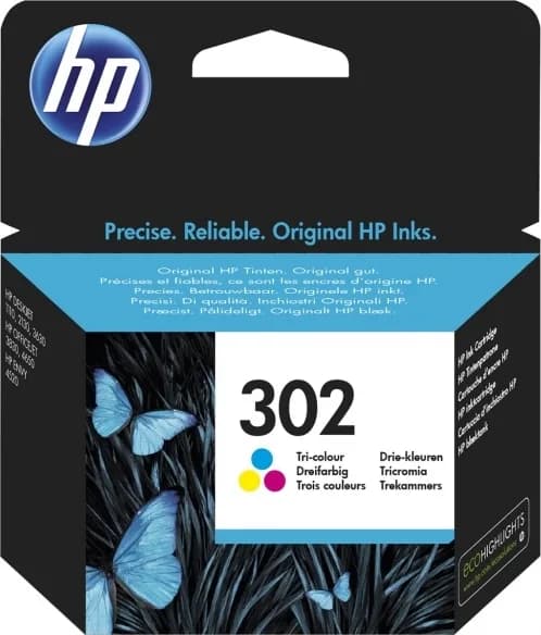 Cartus Cerneala Original HP Color, nr.302, pentru DeskJet 2130|3639, "F6U65AE"