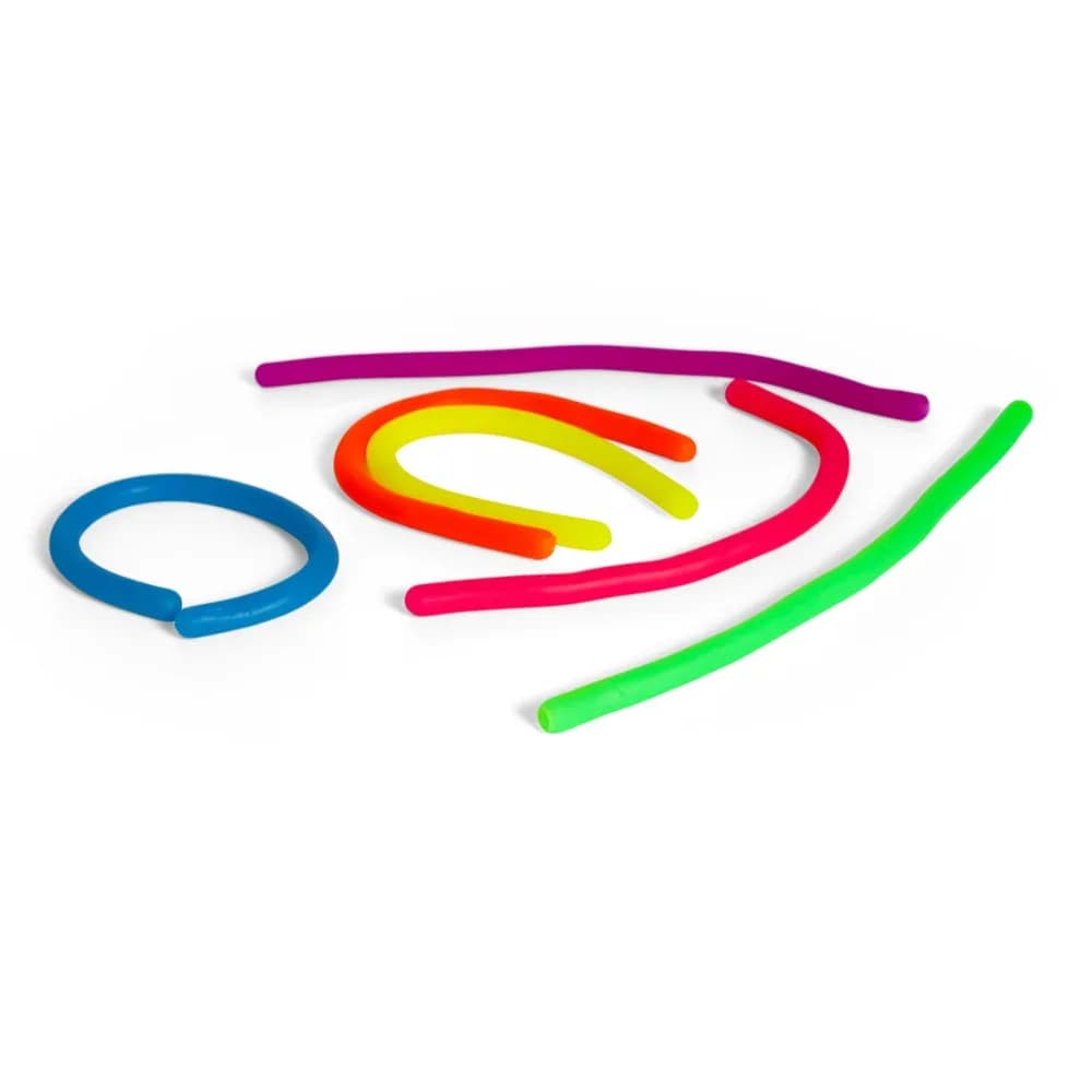 Șerpi Fidget Elastici (Set de 6) — miniatură