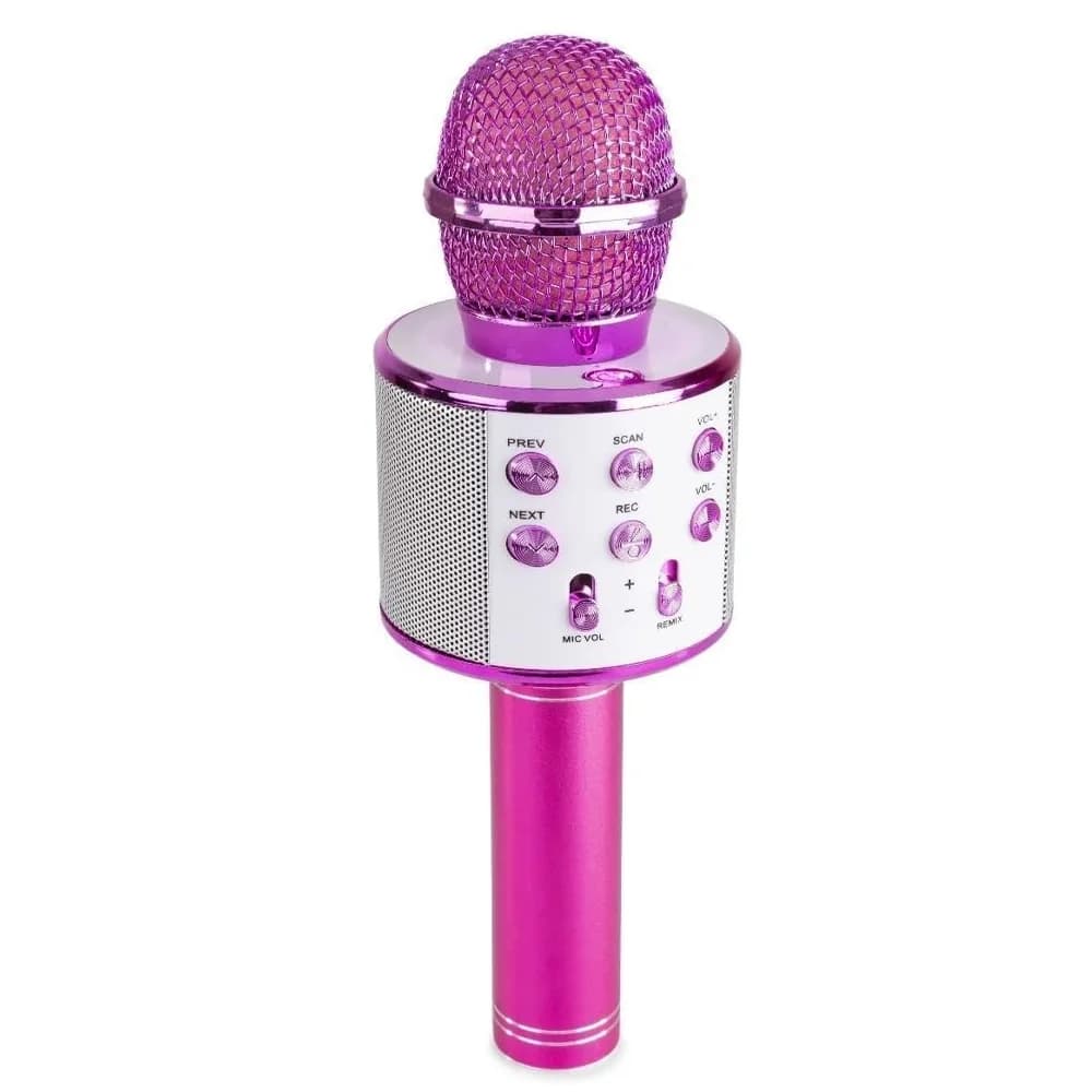 Microfon karaoke cu baterii — miniatură