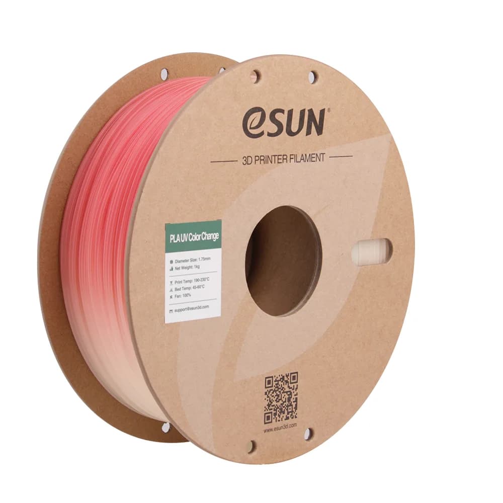 Filament eSUN PLA UV Color Change (PLA-UV CC175UV-Y1P1) — miniatură