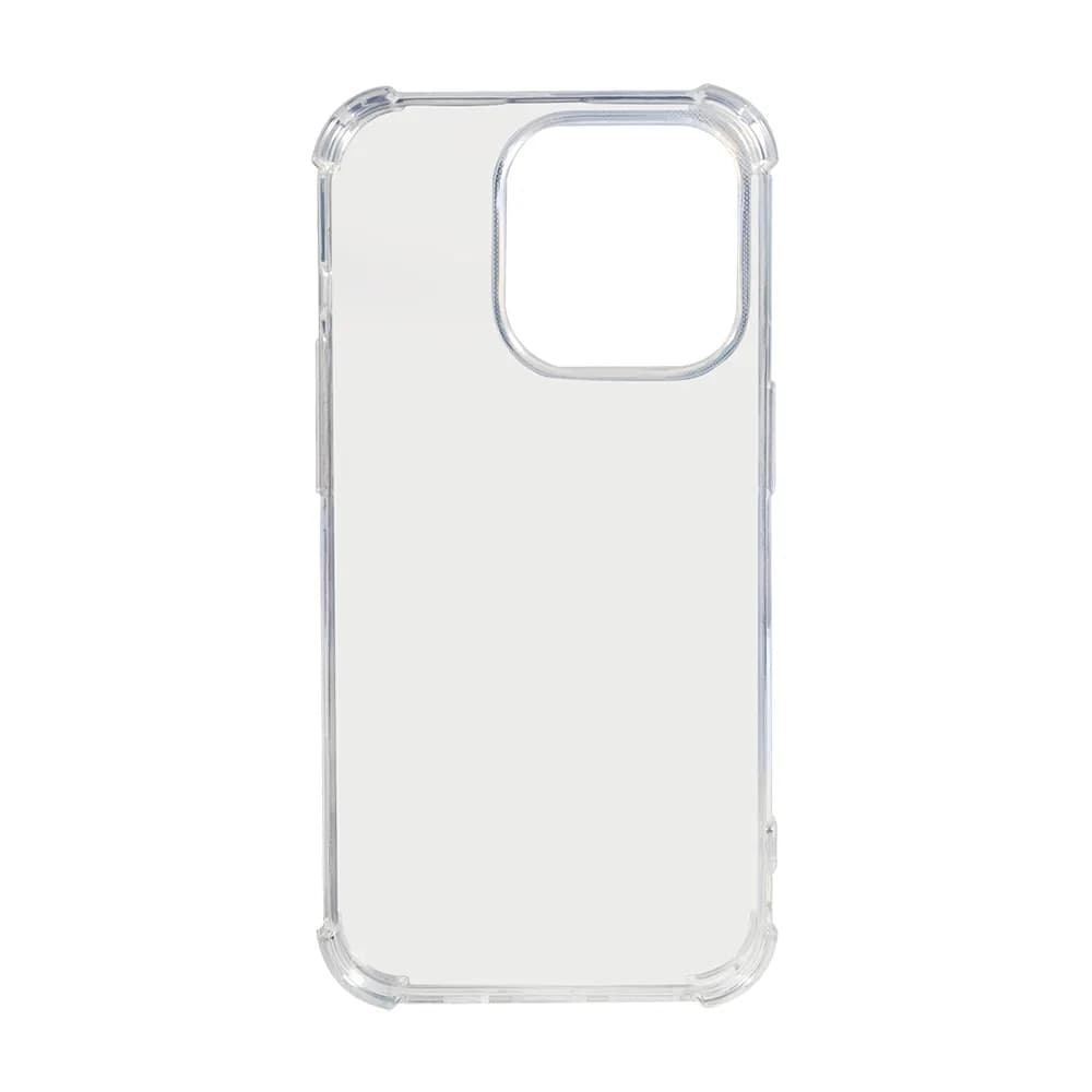 Husa Iphone 14 Pro Spacer, grosime 1.5mm, protectie suplimentara antisoc la colturi, material flexibil TPU, transparenta "SPPC-AP-IP14P-CLR" — miniatură