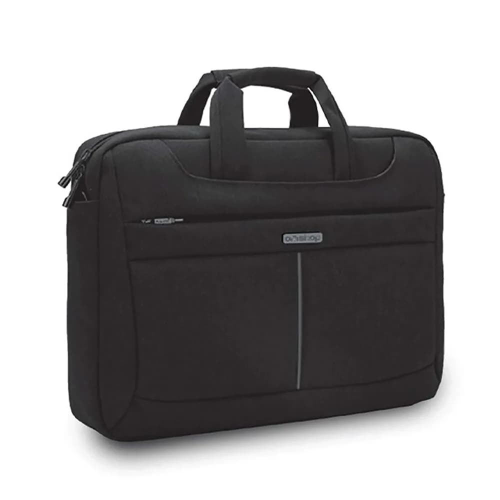 Geanta laptop, neagra, 40x8x32 cm - OFFISHOP — miniatură