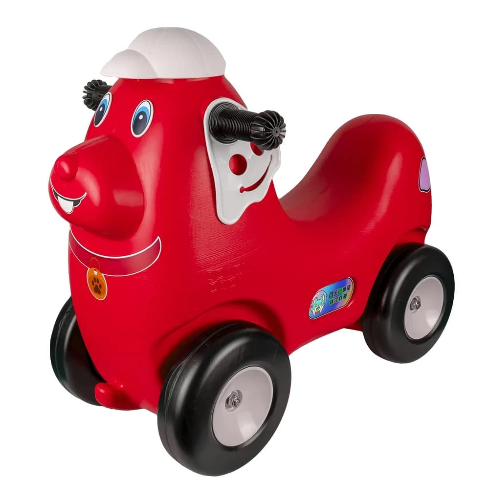 Catel balansoar 2 in 1, rosu - ROBENTOYS — miniatură