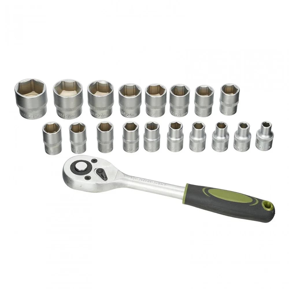 HEINNER SET 19 PIESE 1/2" CR-V — miniatură
