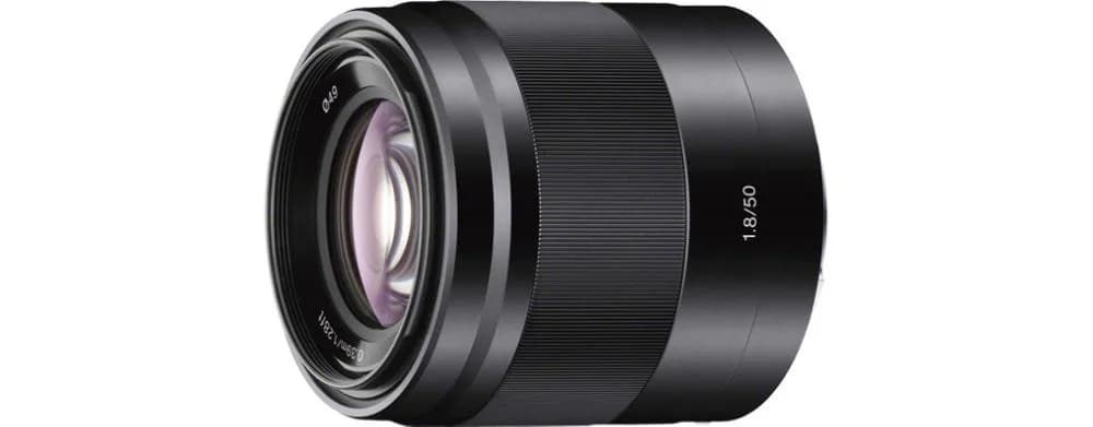 Obiectiv SONY SEL50F18B OSS 50mm, F1.8, Montura Sony E — miniatură