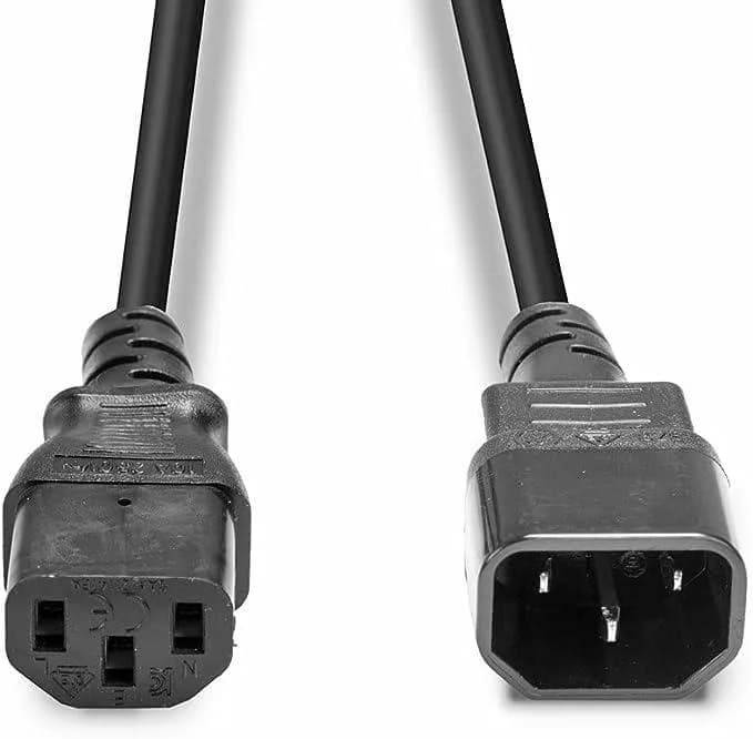 Cablu de alimentare Lindy C14-C13 3m, negru — miniatură