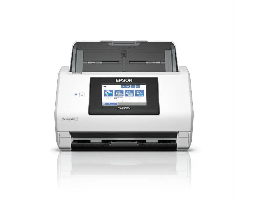 Scanner Epson WorkForce DS-790WN, A4, Duplex, Sheetfed, USB + WLAN + LAN — miniatură
