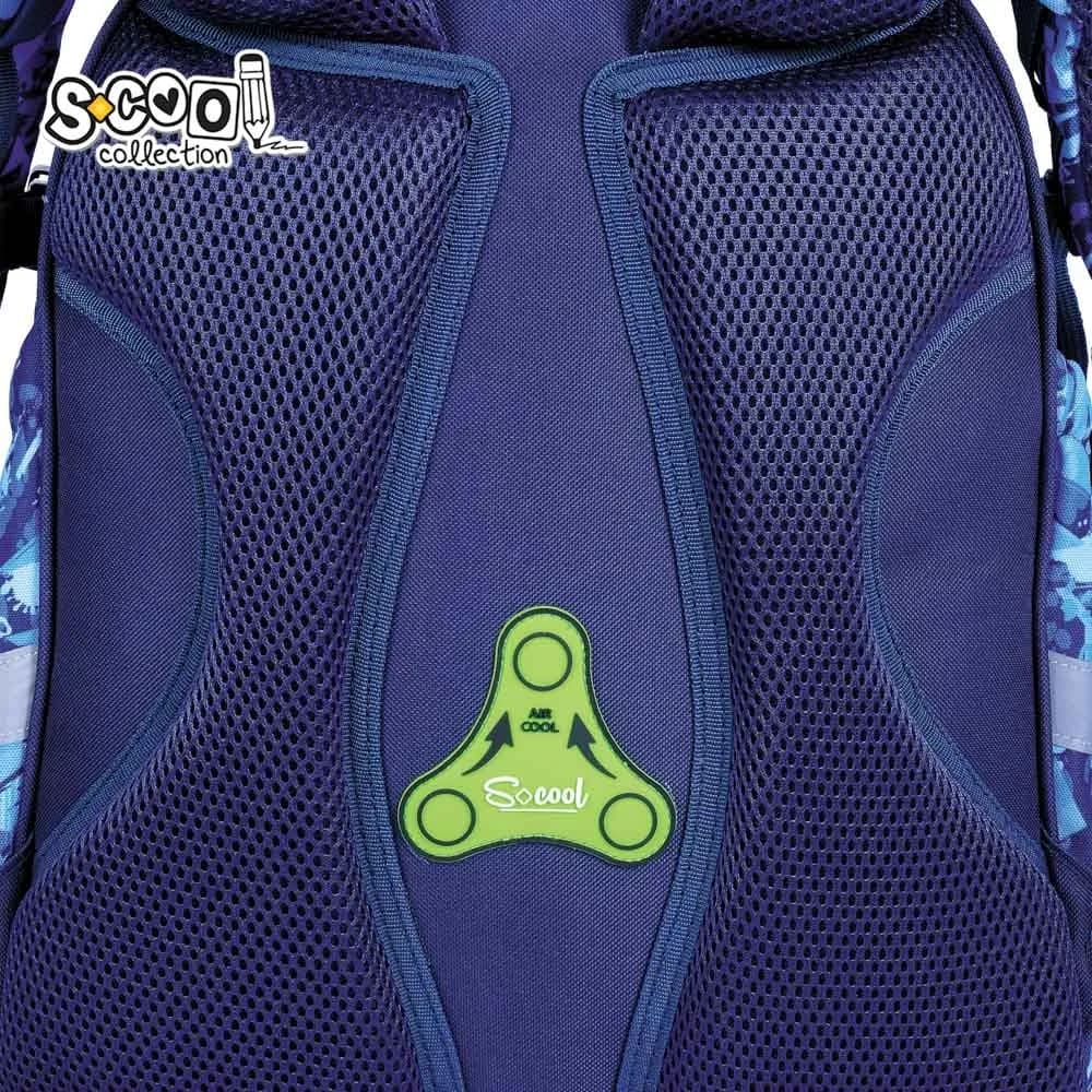Ghiozdan anatomic, 39x33x18 cm, SPORT - S-COOL — miniatură