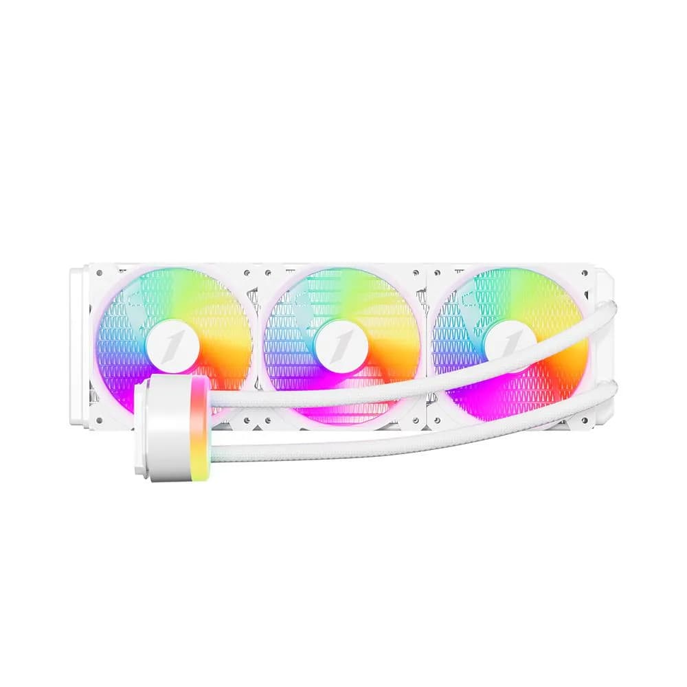 Cooler Procesor 1STPLAYER THUNDERSTORM TS2 360, Aer, 12 cm, 3 ventilatoare, aRGB — miniatură