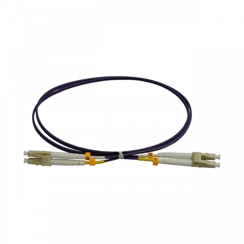 Patchcord FO LC/PC-LC/PC, MM OM4 50/125, manta LSZH 2.0mm, duplex 1m, "LC-LC-MM4/DX-1"