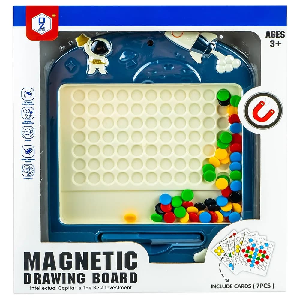 Jocul Pionezelor magnetic, 20x24x2.5 cm — miniatură