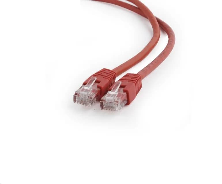 PATCH CORD UTP GEMBIRD Cat6, cupru-aluminiu, 1 m, rosu, AWG26, "PP6U-1M/R"
