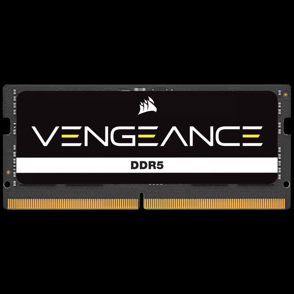 SODIMM Corsair VENGEANCE DDR5 SODIMM 16GB (1x16GB) DDR5 4800 (PC5-38400) C40 1.1V "CMSX16GX5M1A4800C40"