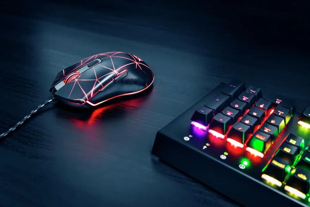 Mouse cu fir Trust GXT 133 Locx Illuminated Gaming Mouse — miniatură