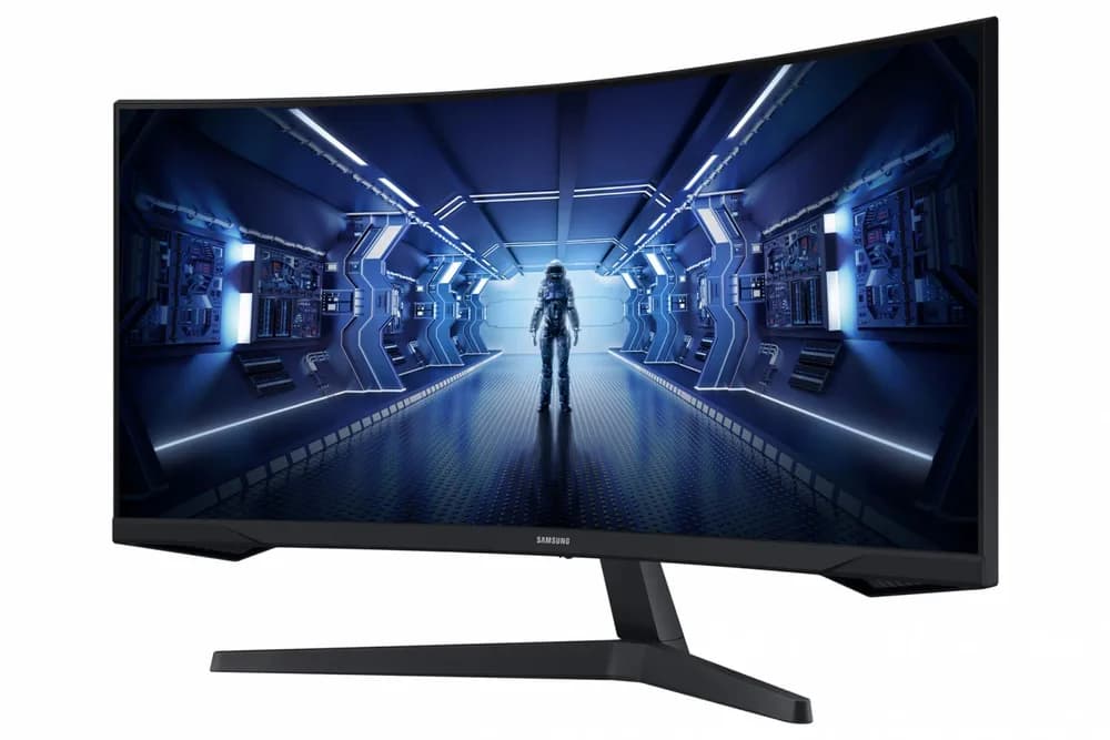 Monitor Samsung 34" LC34G55TWWPXEN, Curvature: 1000R, Diagonal (inch): 34, Diagonal (cm): 86, Aspect ratio: 21:9, Panel: VA, Resolution: 3440x1440, Refresh Rate: 165Hz, Response time MPRT: 1ms, Brightness (max): 250 cd/㎡, Contrast (static) : 2500:1, Contrast (dynamic): Mega Infinity DCR, Viewing